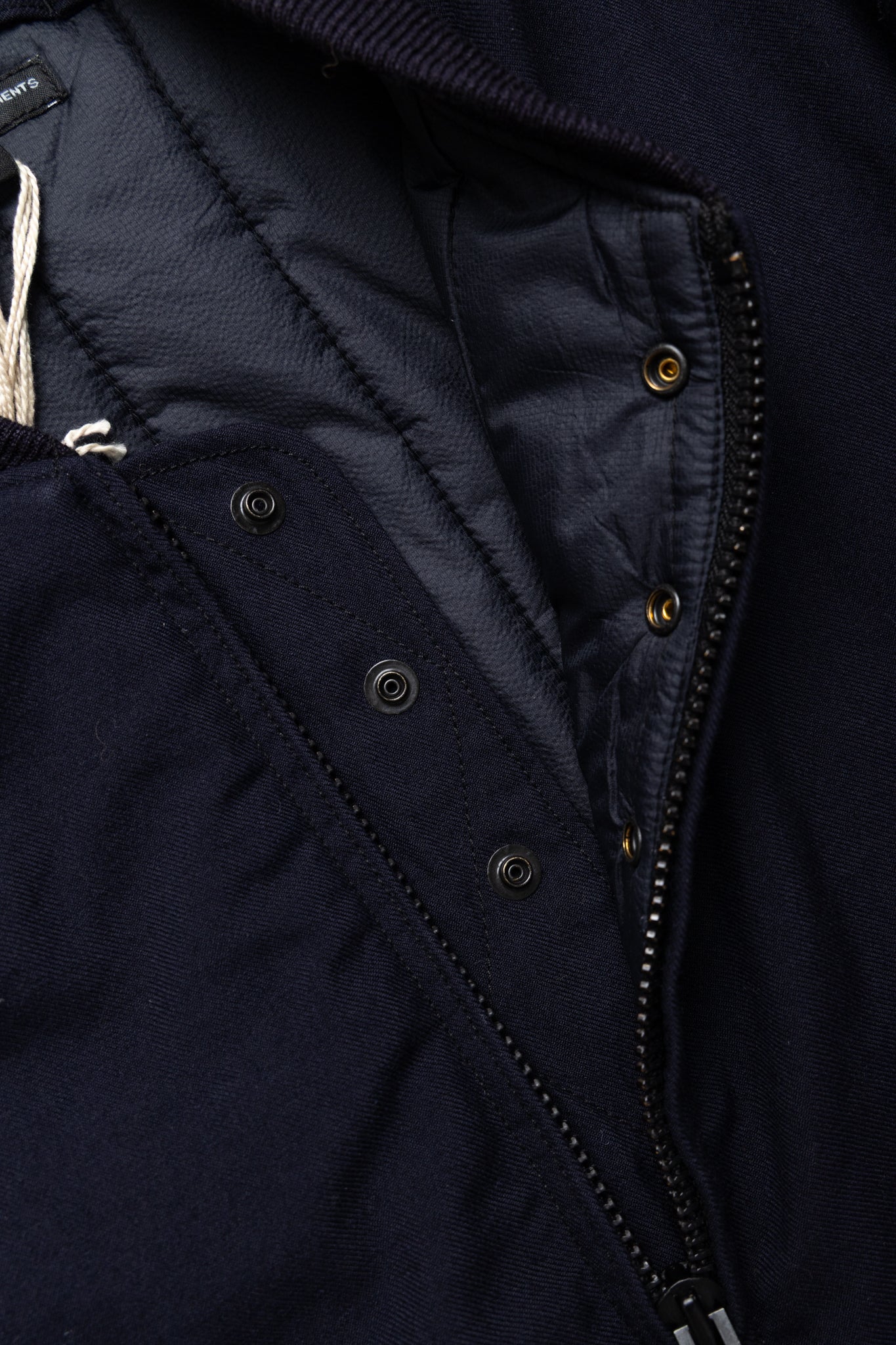 Engineered Garments Aviator Jacket Wool Uniform Serge - Dk.Navy