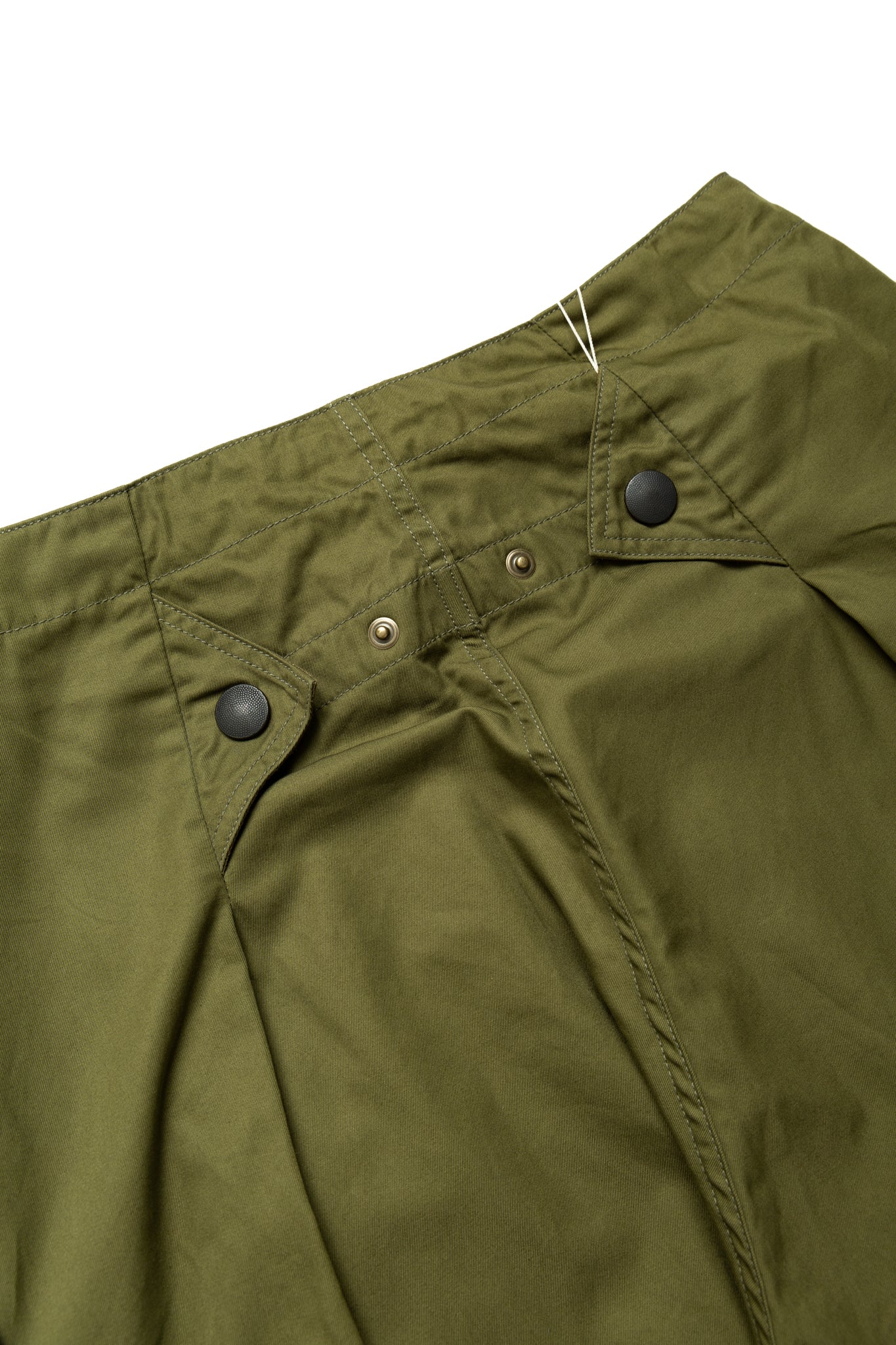 Combed Gabergine AOZAI Cargo Pants - Khaki