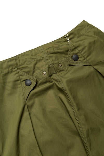 Combed Gabergine AOZAI Cargo Pants - Khaki