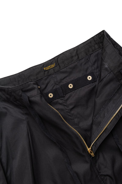 Combed Gabergine AOZAI Cargo Pants - Black
