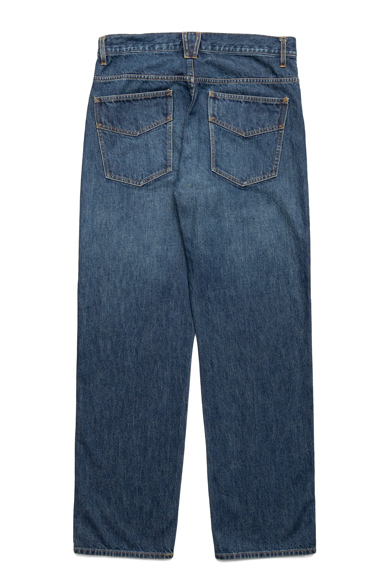 NEEDLES Papillon Emb. Straight Jean 12oz Denim - Indigo – BLUE IN