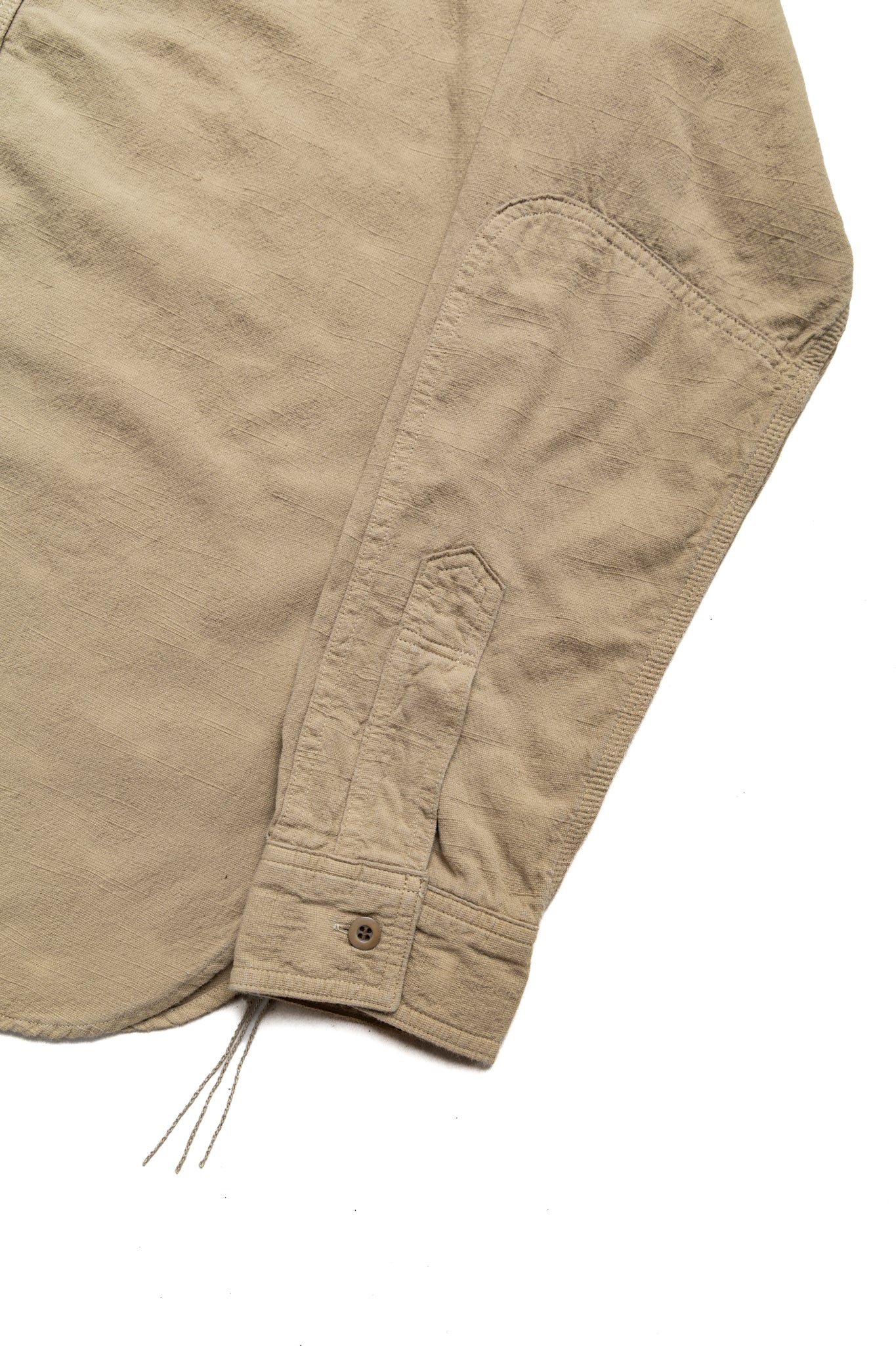 Tropical Weather Dobby Shirt Western Fit - Beige