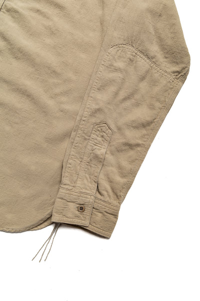 Tropical Weather Dobby Shirt Western Fit - Beige