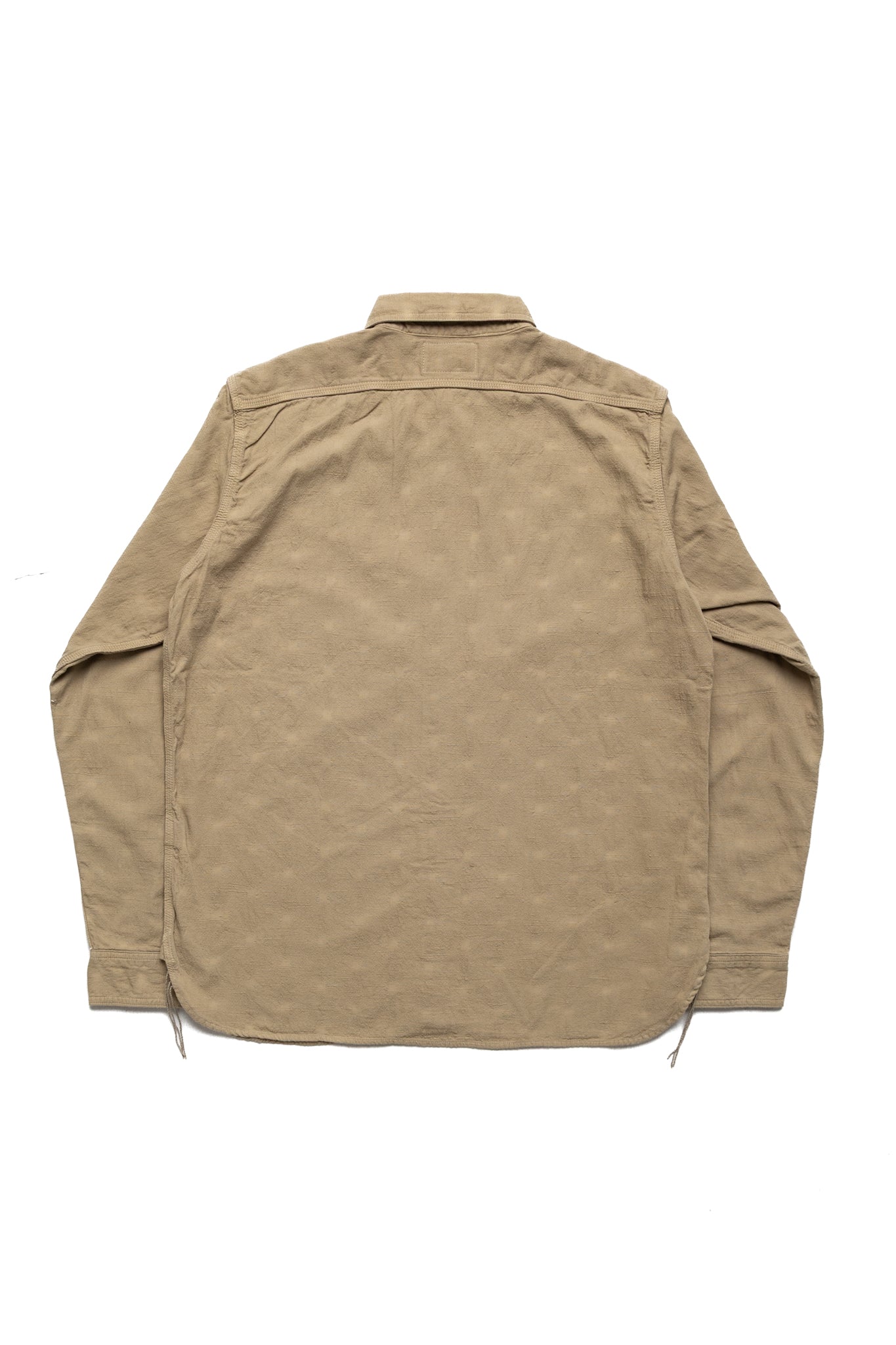 Tropical Weather Dobby Shirt Western Fit - Beige