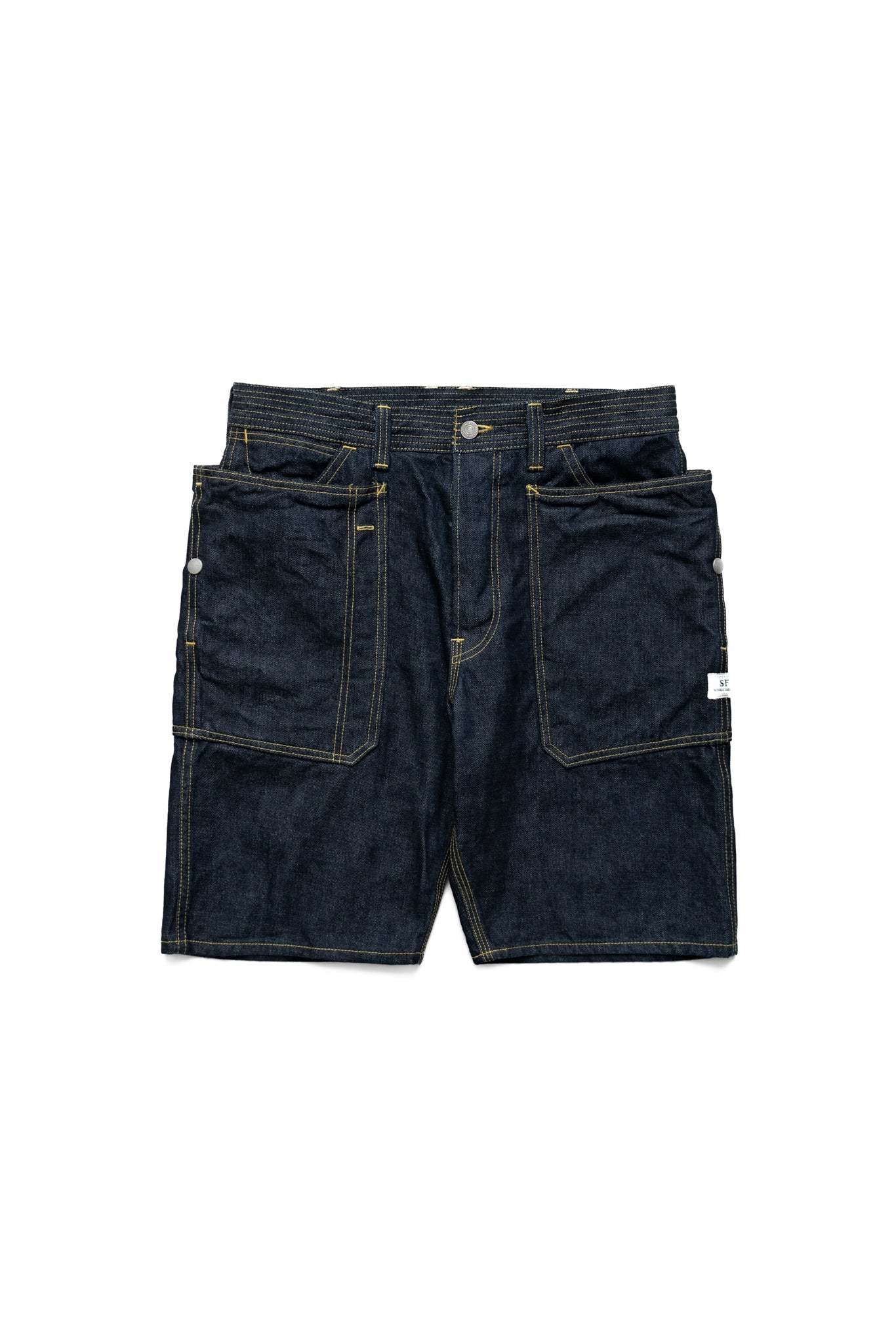 Fall Leaf Pants 1/2 - Indigo