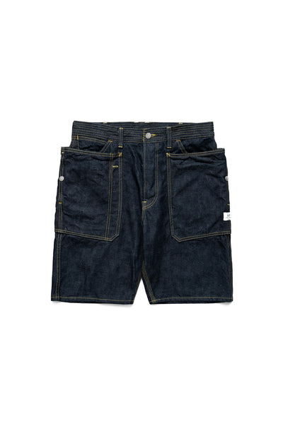 Fall Leaf Pants 1/2 - Indigo