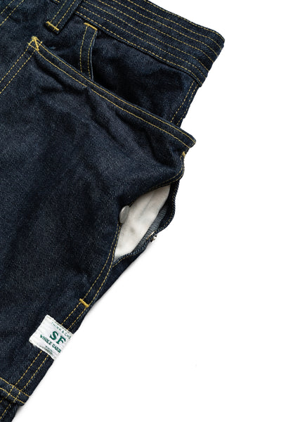 Fall Leaf Pants 1/2 - Indigo