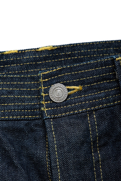 Fall Leaf Pants 1/2 - Indigo