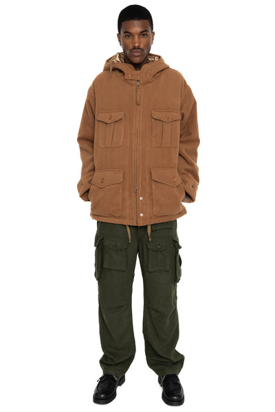 SAS Jacket Polyester Fake Melton - Tan