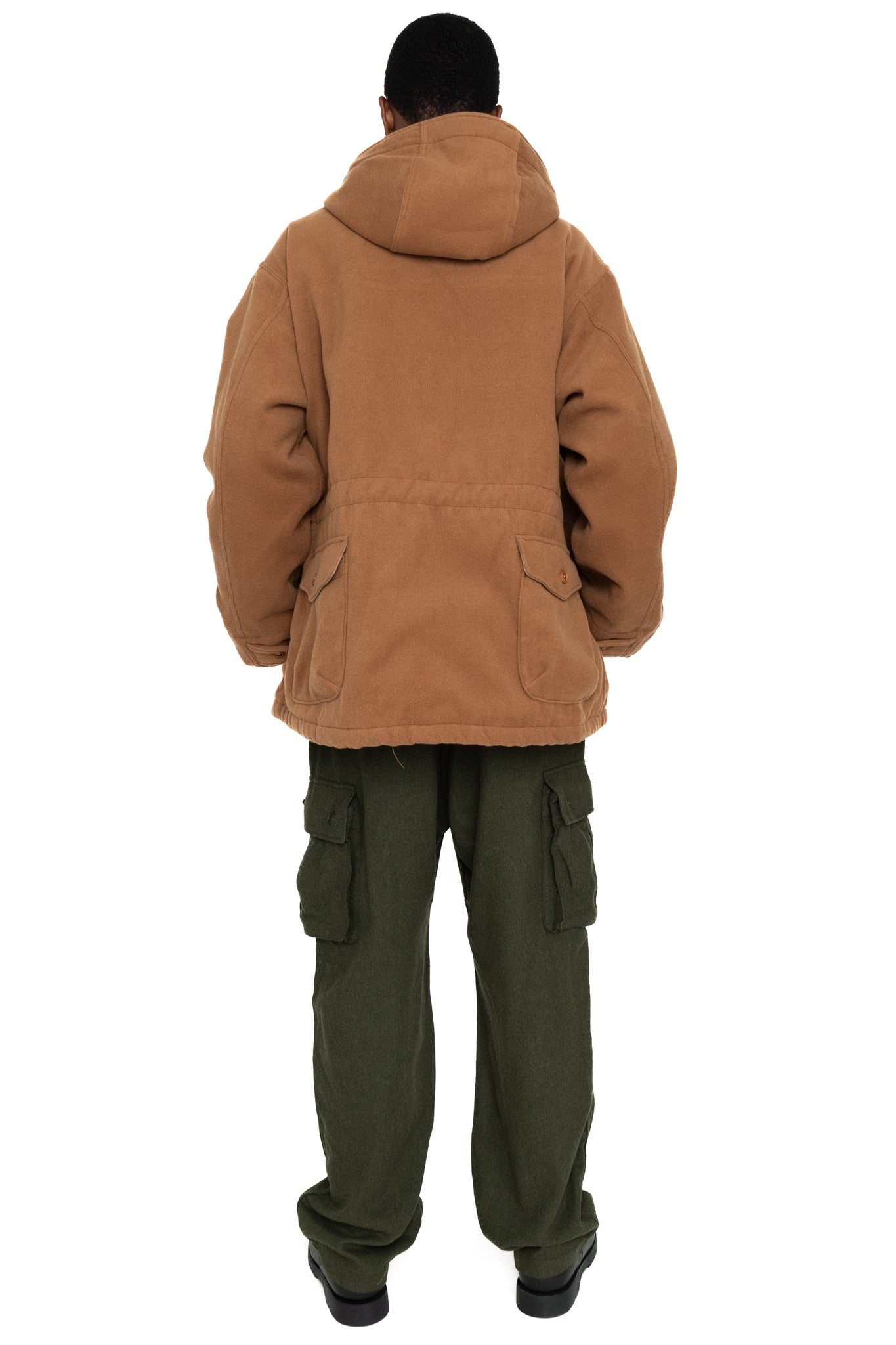 SAS Jacket Polyester Fake Melton - Tan