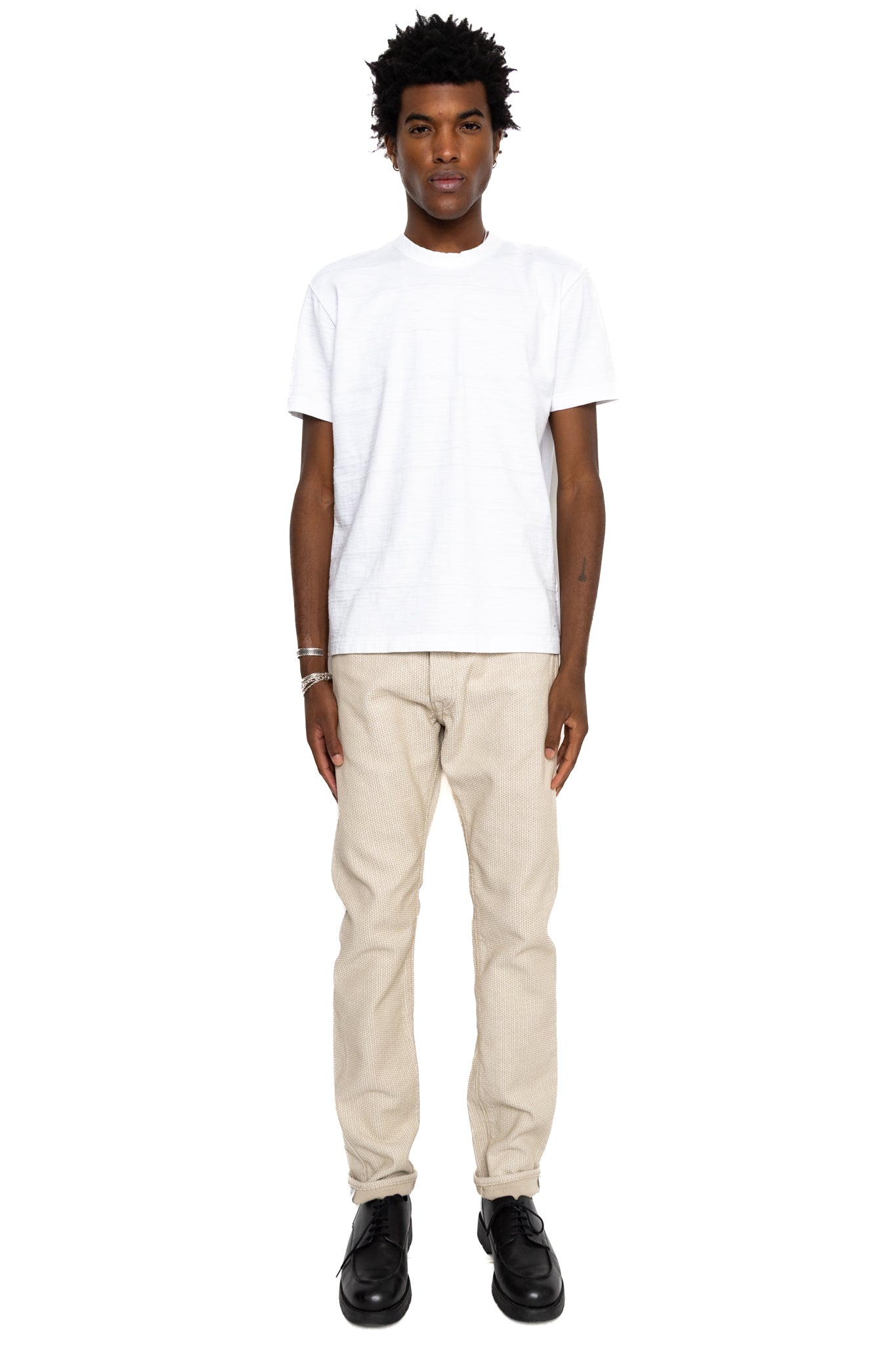 Slub Jersey S/S T-shirt - White