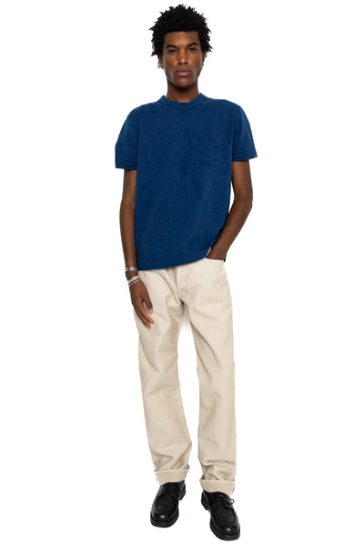 Slub Jersey S/S T-shirt - Indigo