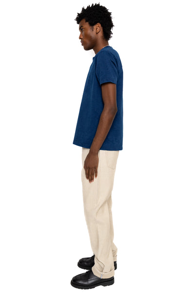 Slub Jersey S/S T-shirt - Indigo