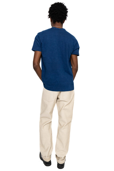 Slub Jersey S/S T-shirt - Indigo