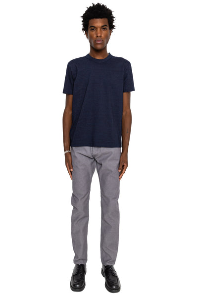 Indigo Jersey Crew Neck S/S T-shirt - Dark Indigo