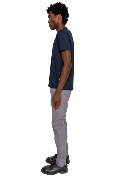 Indigo Jersey Crew Neck S/S T-shirt - Dark Indigo