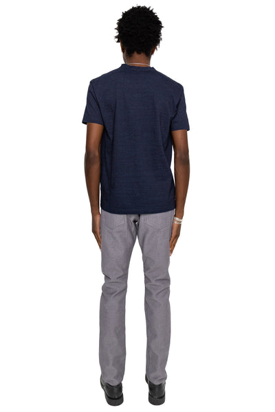 Indigo Jersey Crew Neck S/S T-shirt - Dark Indigo