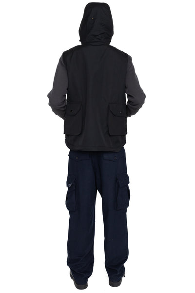 FA Pant Solid Poly Wool Flannel - Navy