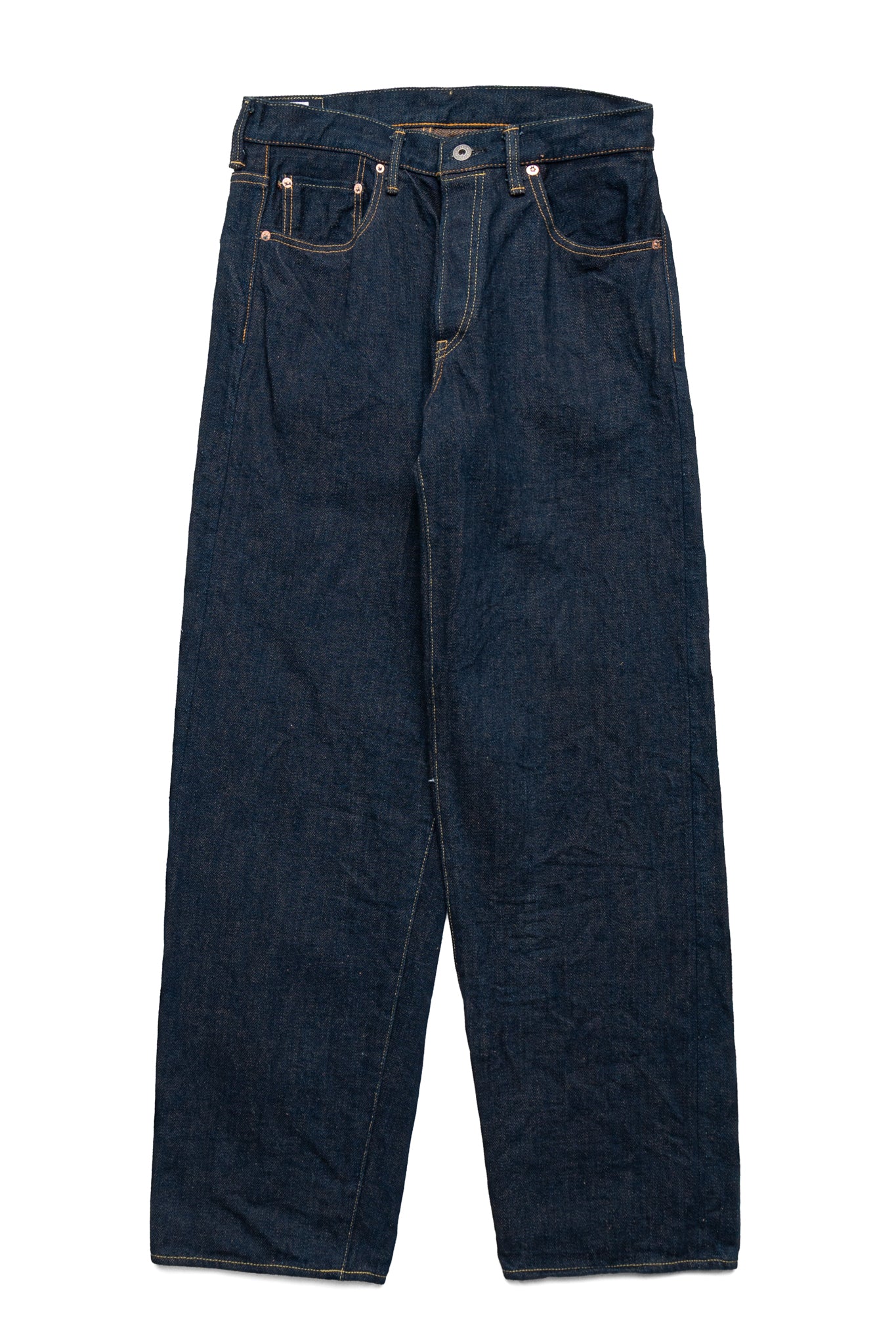 Oni Denim 822ZR-LBR Super Wide Tapered 20oz Secret Denim - Indigo
