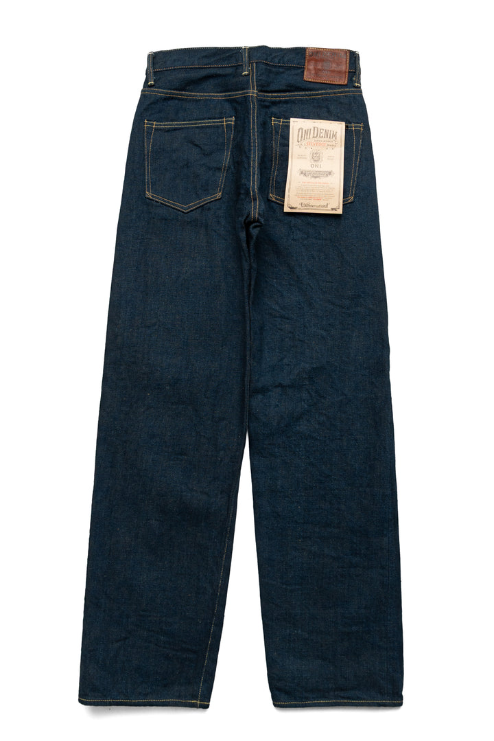 Oni Denim 200ZR-OLV Wide Straight 20oz Secret Denim - Indigo x
