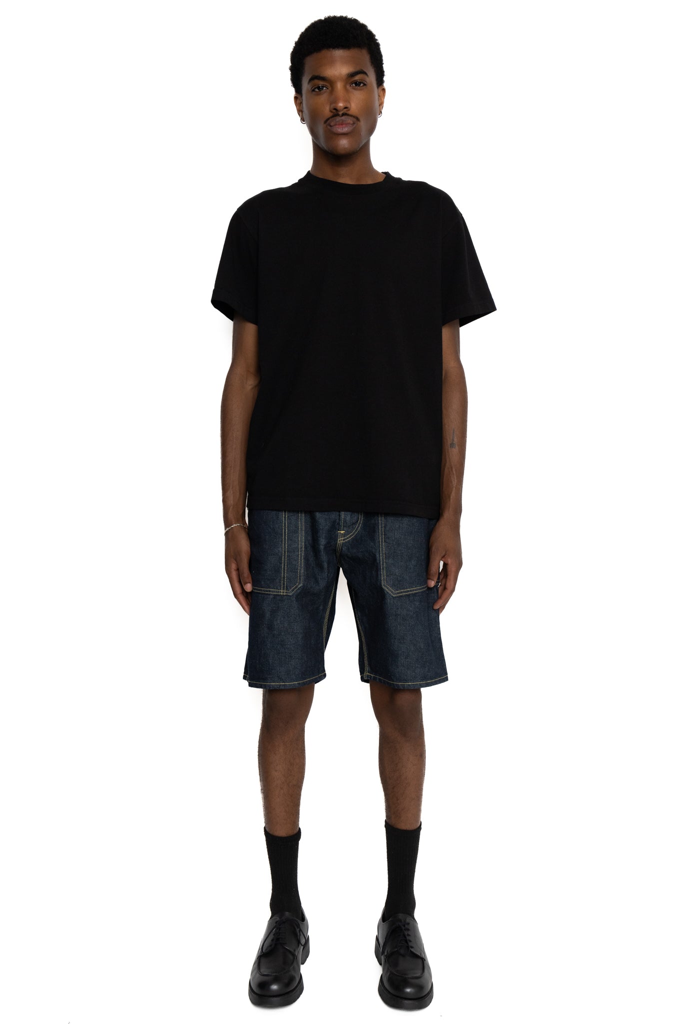 Fall Leaf Pants 1/2 - Indigo
