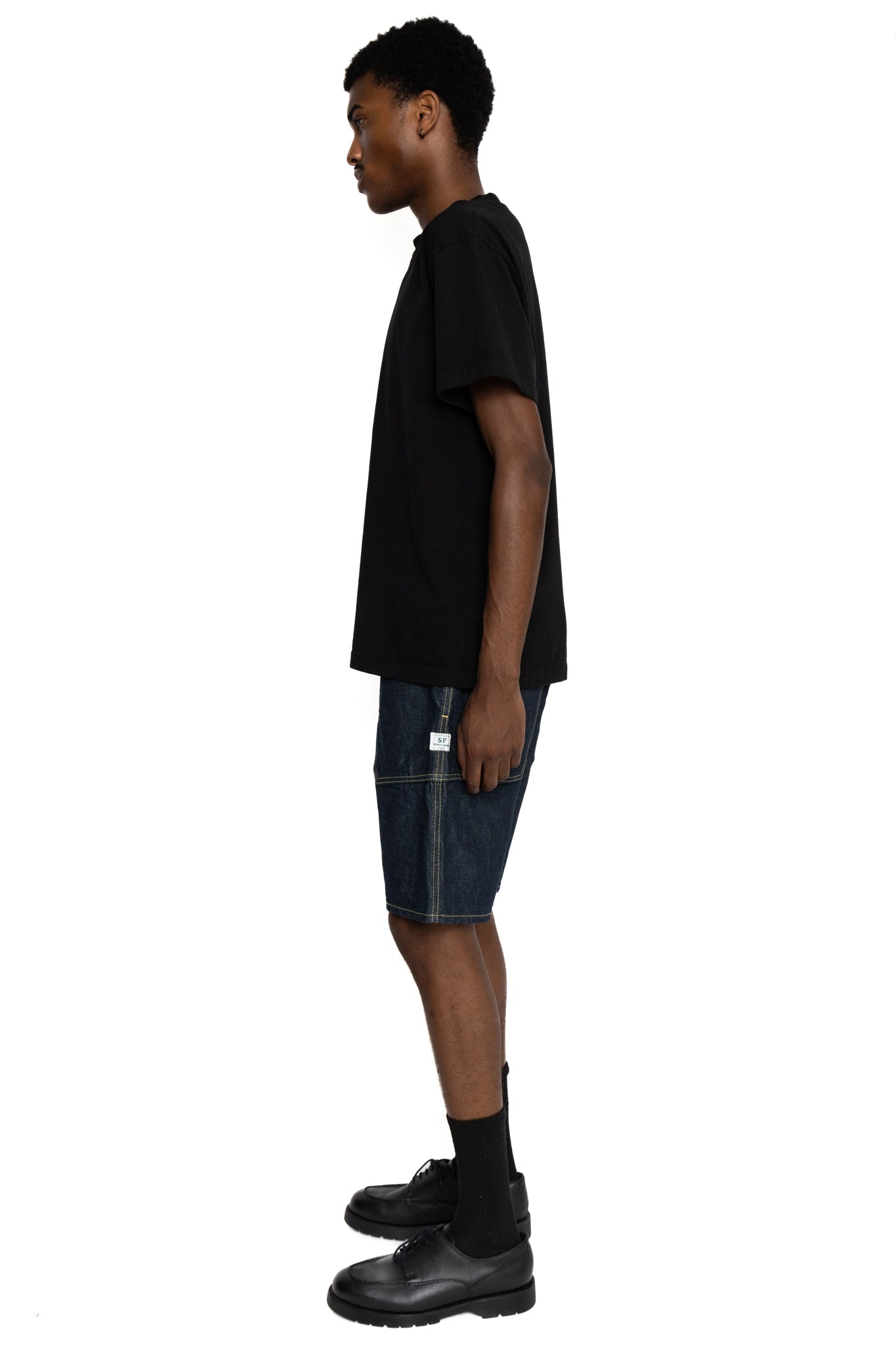 Fall Leaf Pants 1/2 - Indigo