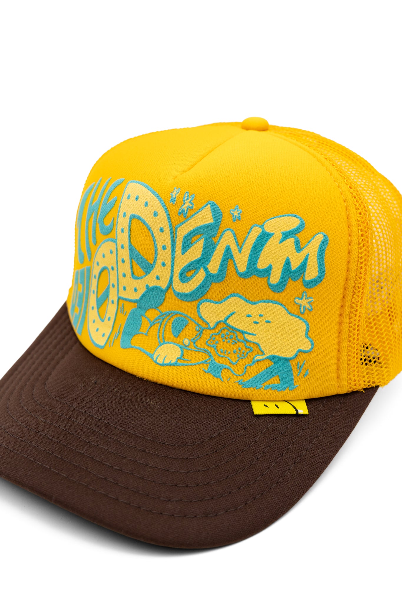 TH D.D. Trucker Cap - Gold x Brown