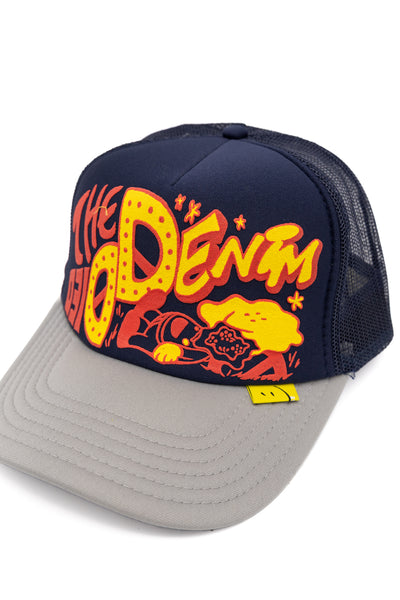 TH D.D. Trucker Cap - Navy x Grey
