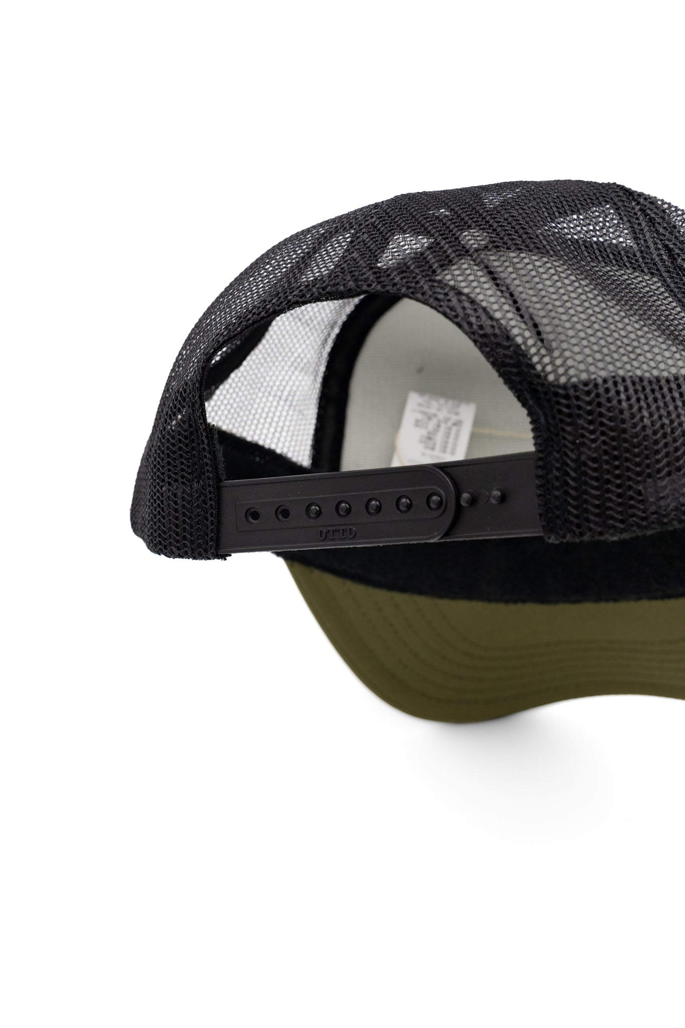 TH D.D. Trucker Cap - Black x Khaki