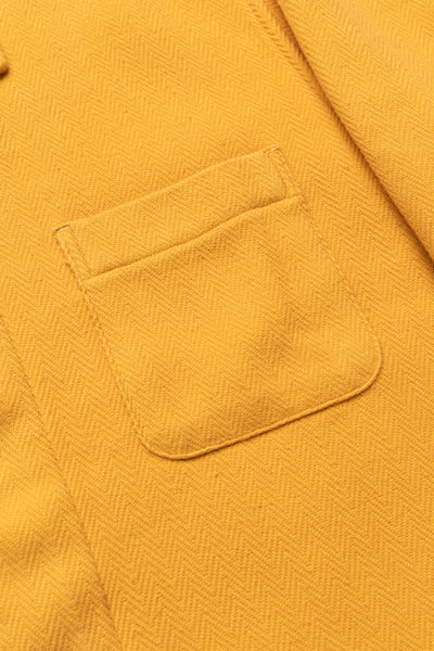 Shirt Jacket (Blue in Green Fit) - Yellow