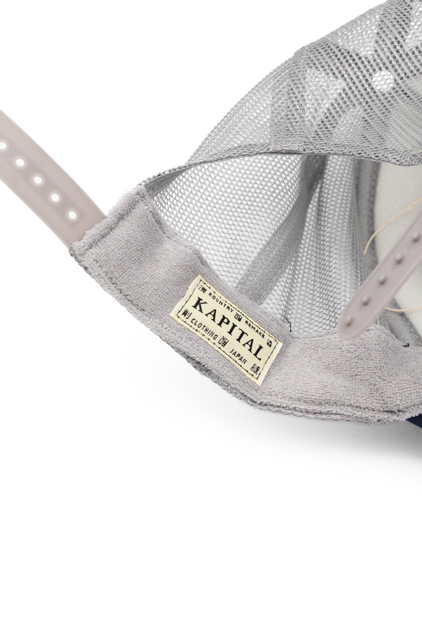 TH D.D. Trucker Cap - Grey x Navy