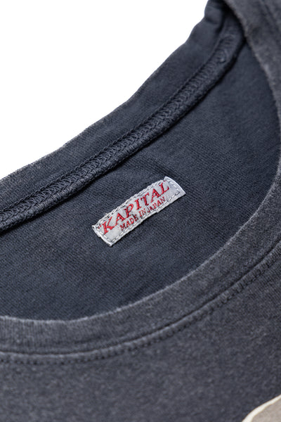 20/- Jersey Cropped T (PECKISH Rain Skull) - Black