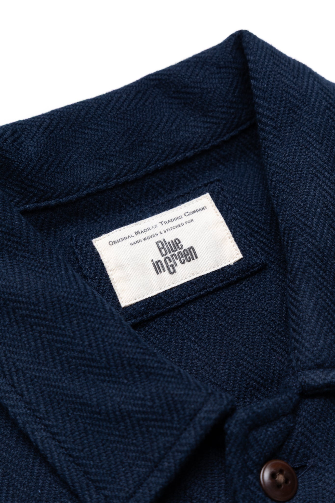 Shirt Jacket (Blue in Green Fit) - Navy