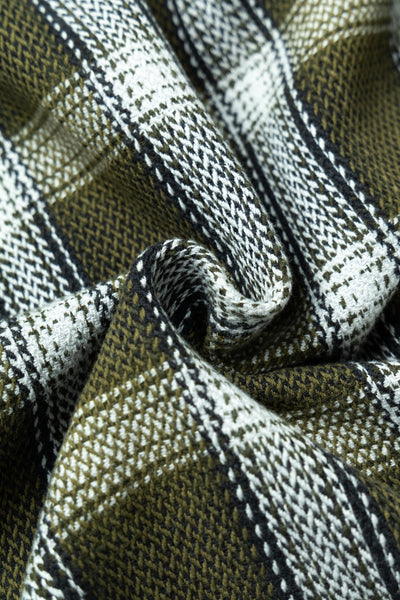 Shirt Jacket (Blue in Green Fit) - Olive Check