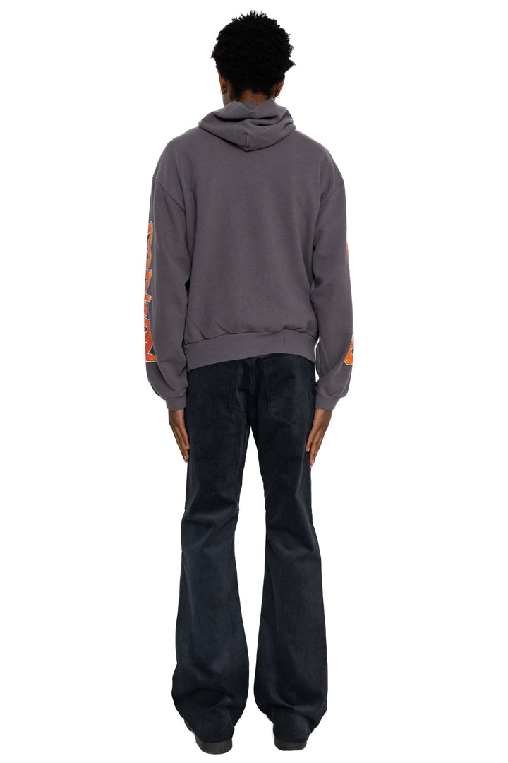 Kapital SWT Knit Hoodie (BUSTER PECKISH RAINBOWY) -Ink Black