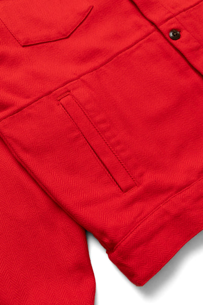 Utility Jacket - Red