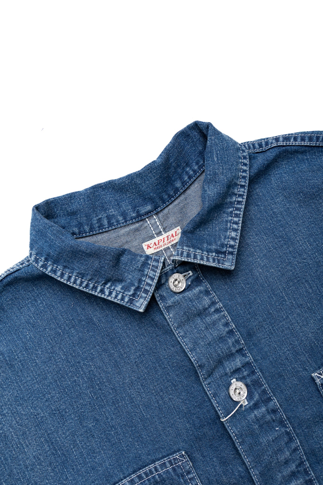 8oz Denim F-ARMY M-35 Pullover