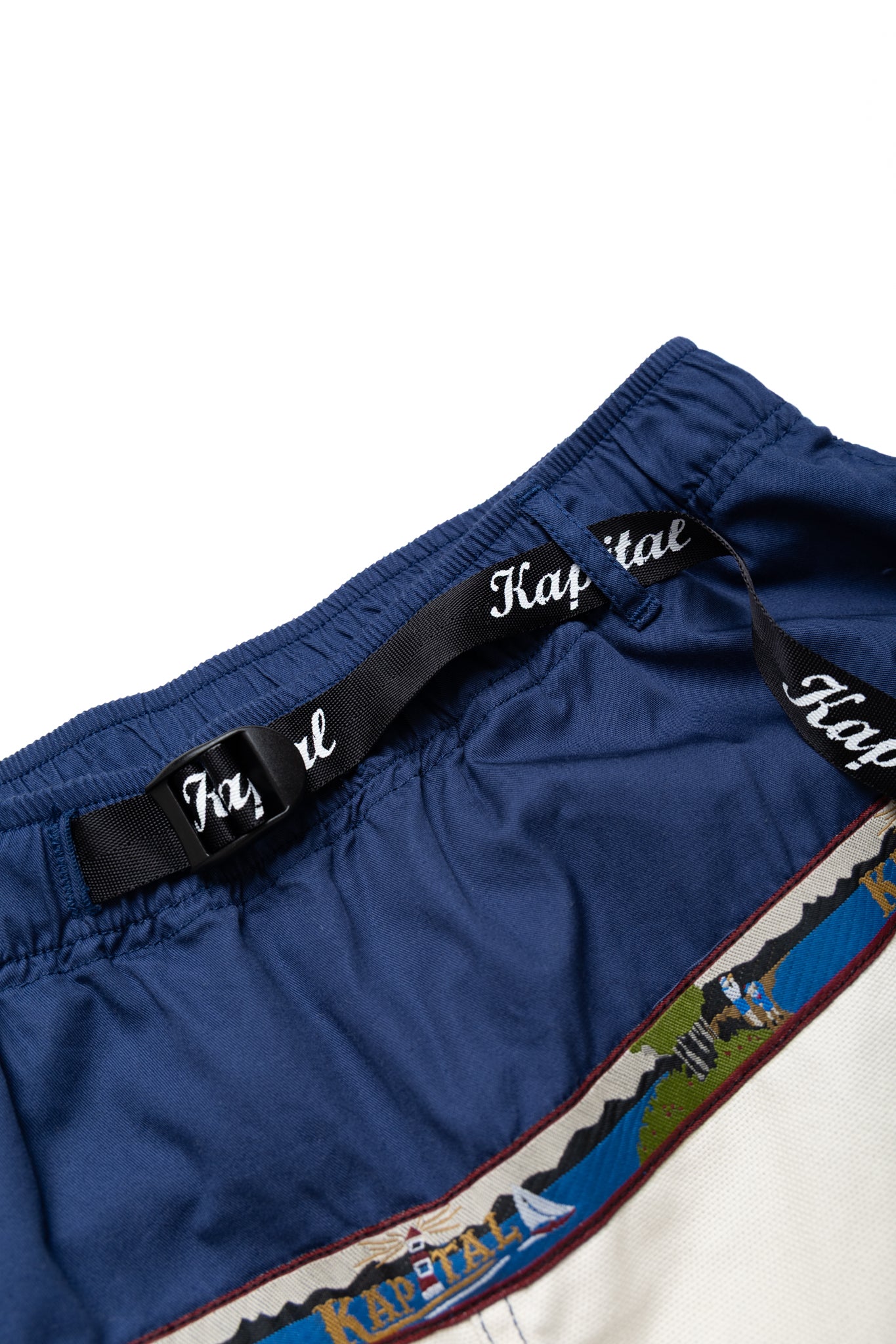 Patchwork ECO BAKA Shorts 2025 - Blue