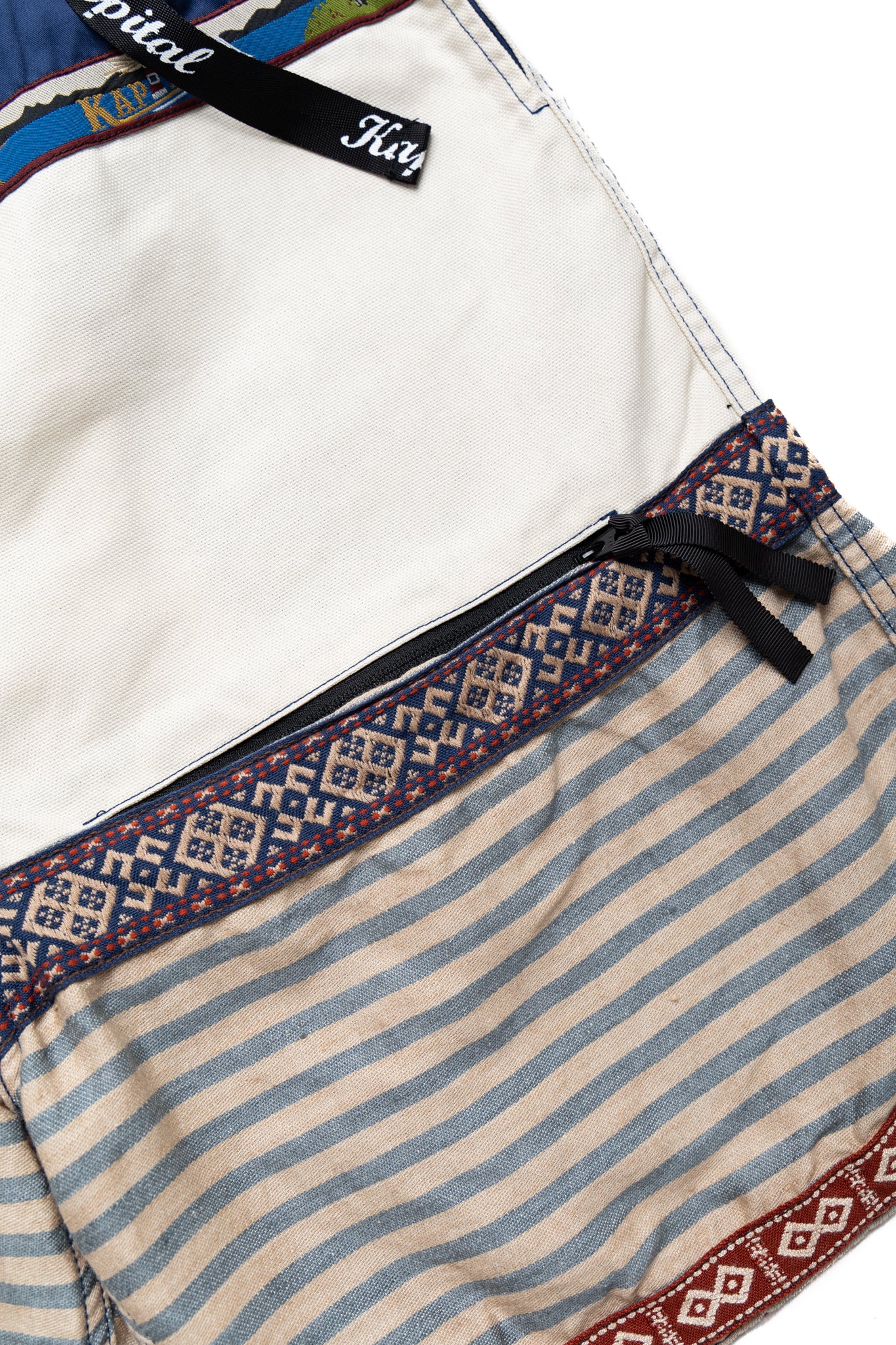 Patchwork ECO BAKA Shorts 2025 - Blue