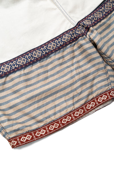 Patchwork ECO BAKA Shorts 2025 - Blue
