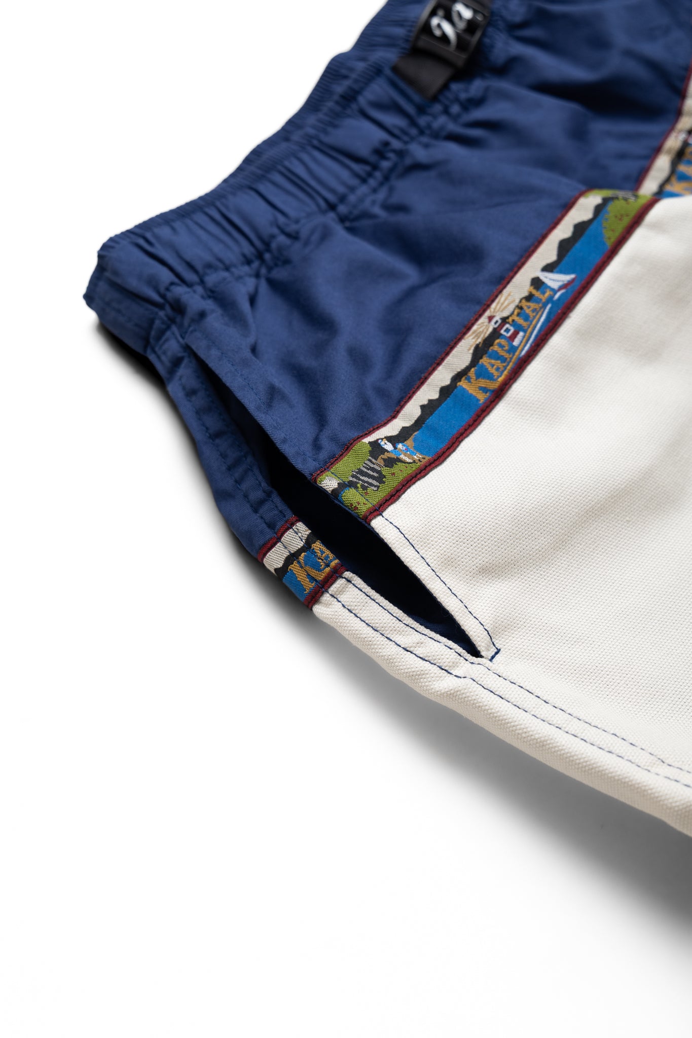 Patchwork ECO BAKA Shorts 2025 - Blue