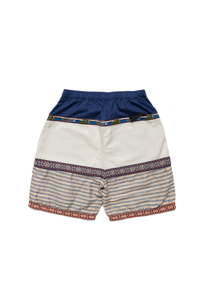 Patchwork ECO BAKA Shorts 2025 - Blue