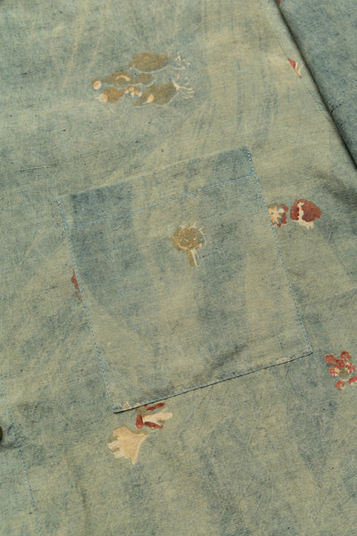 Natural Dyed Shirt - Leaf Green