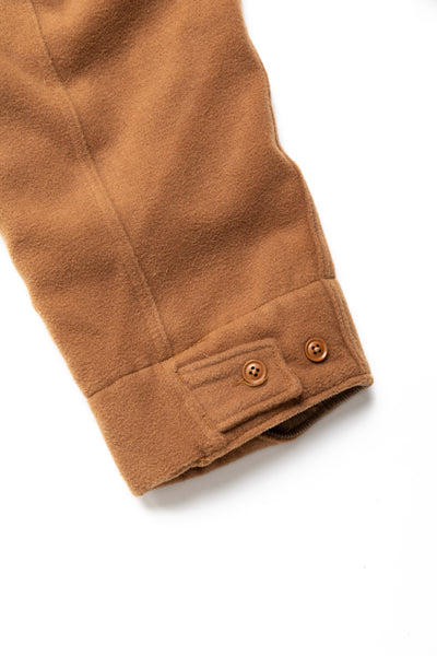 SAS Jacket Polyester Fake Melton - Tan