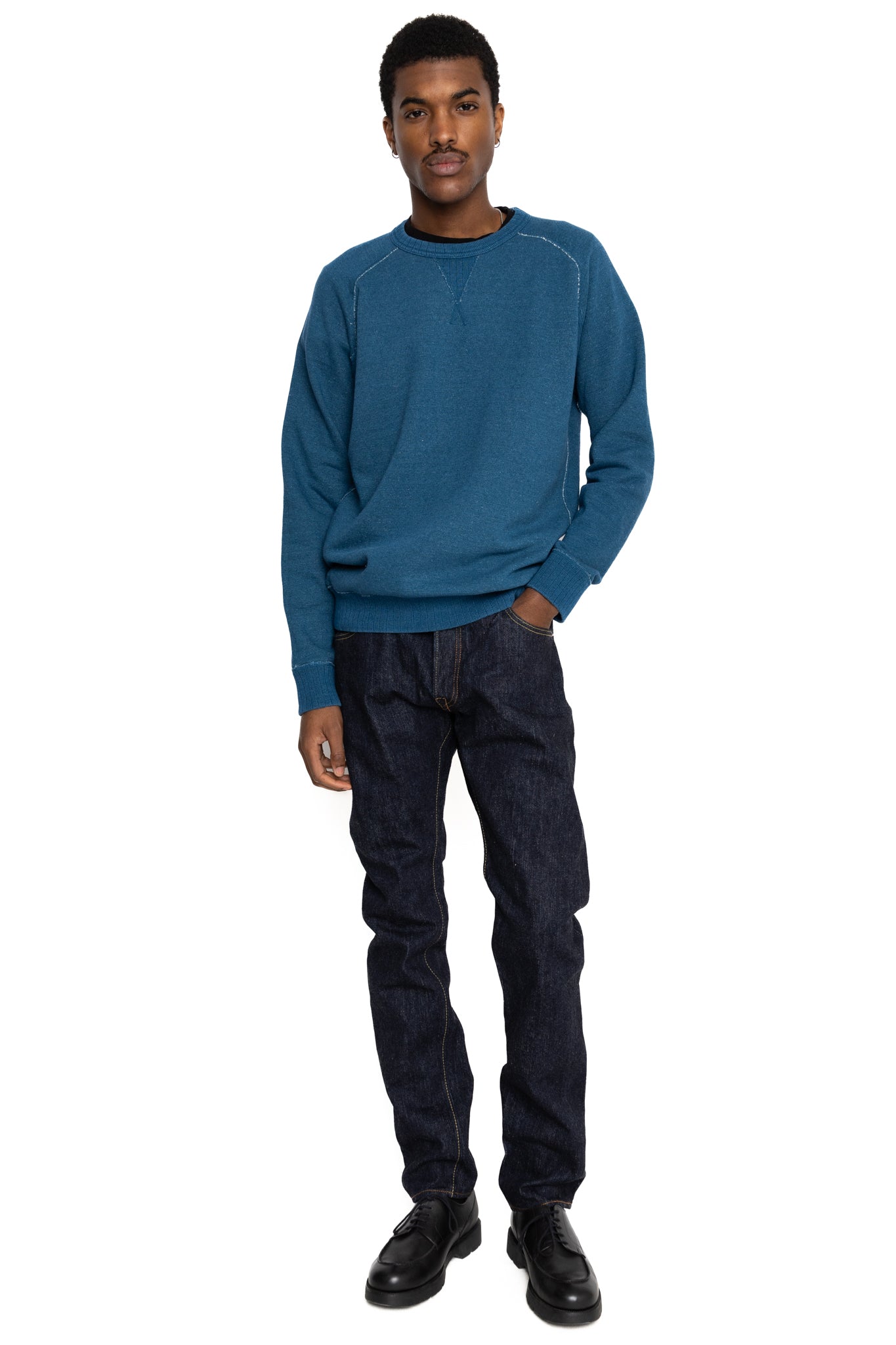 XX-019 14oz Relaxed Tapered Blue In Green Exclusive Version