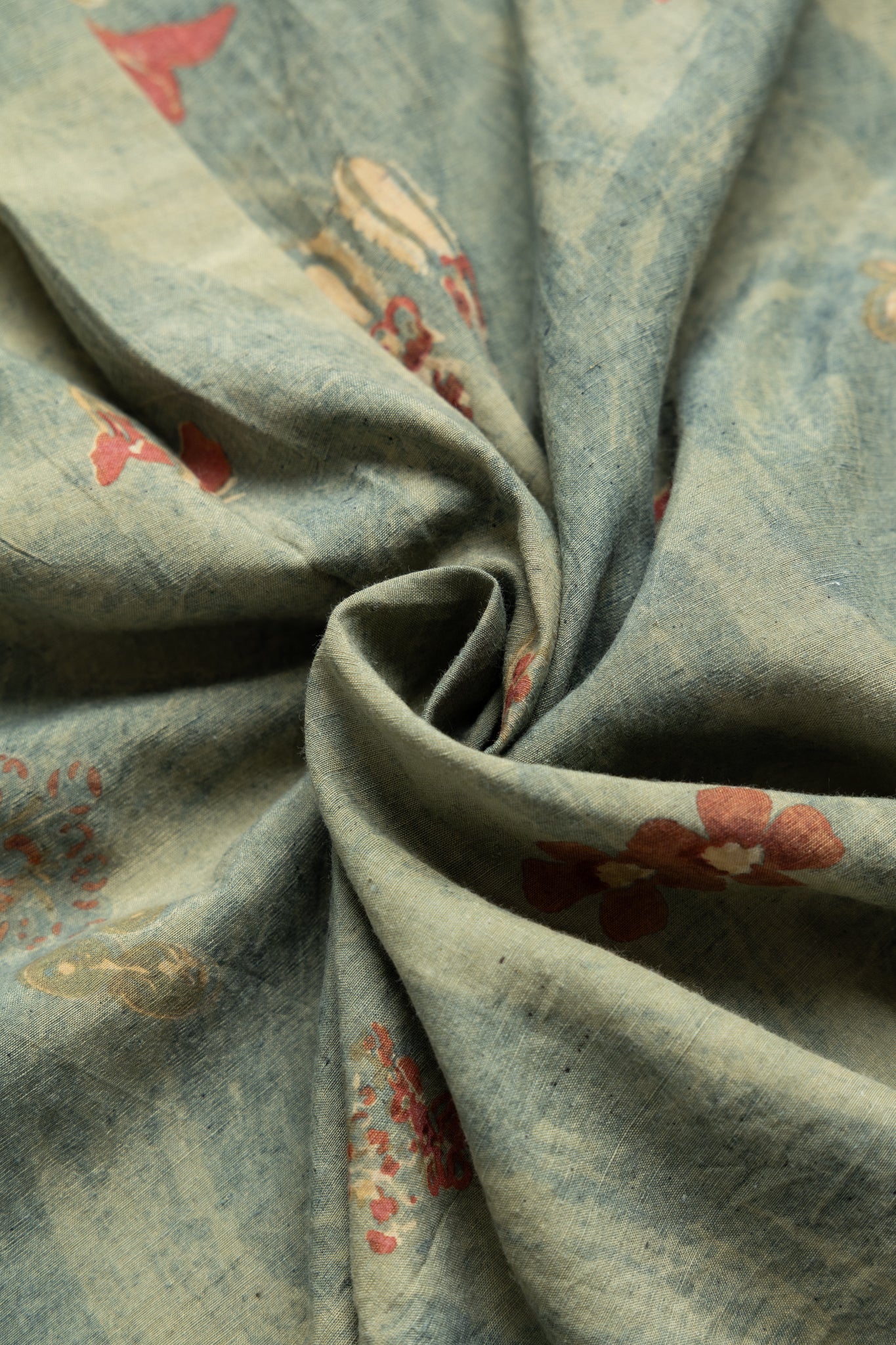Natural Dyed Scarf - Leaf Green