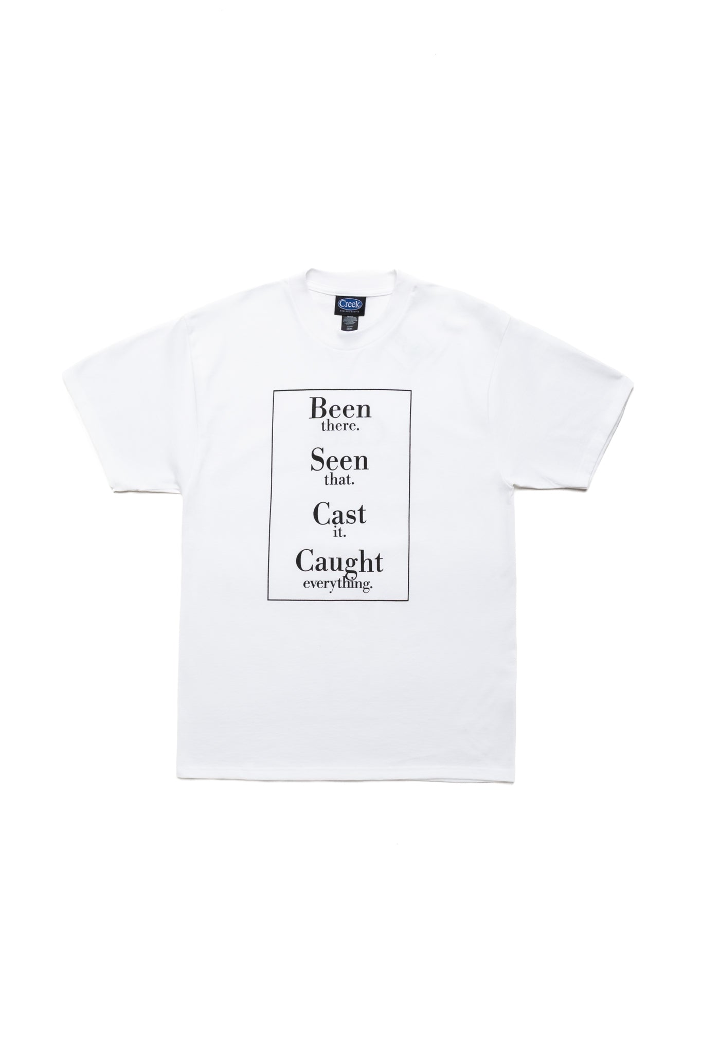 Creek/Fishing Tee - White