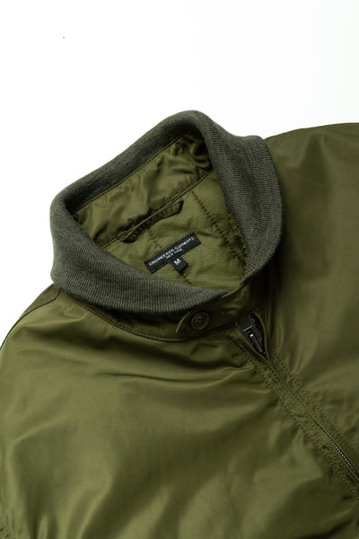 LL Jacket Flight Satin Nylon - Olive