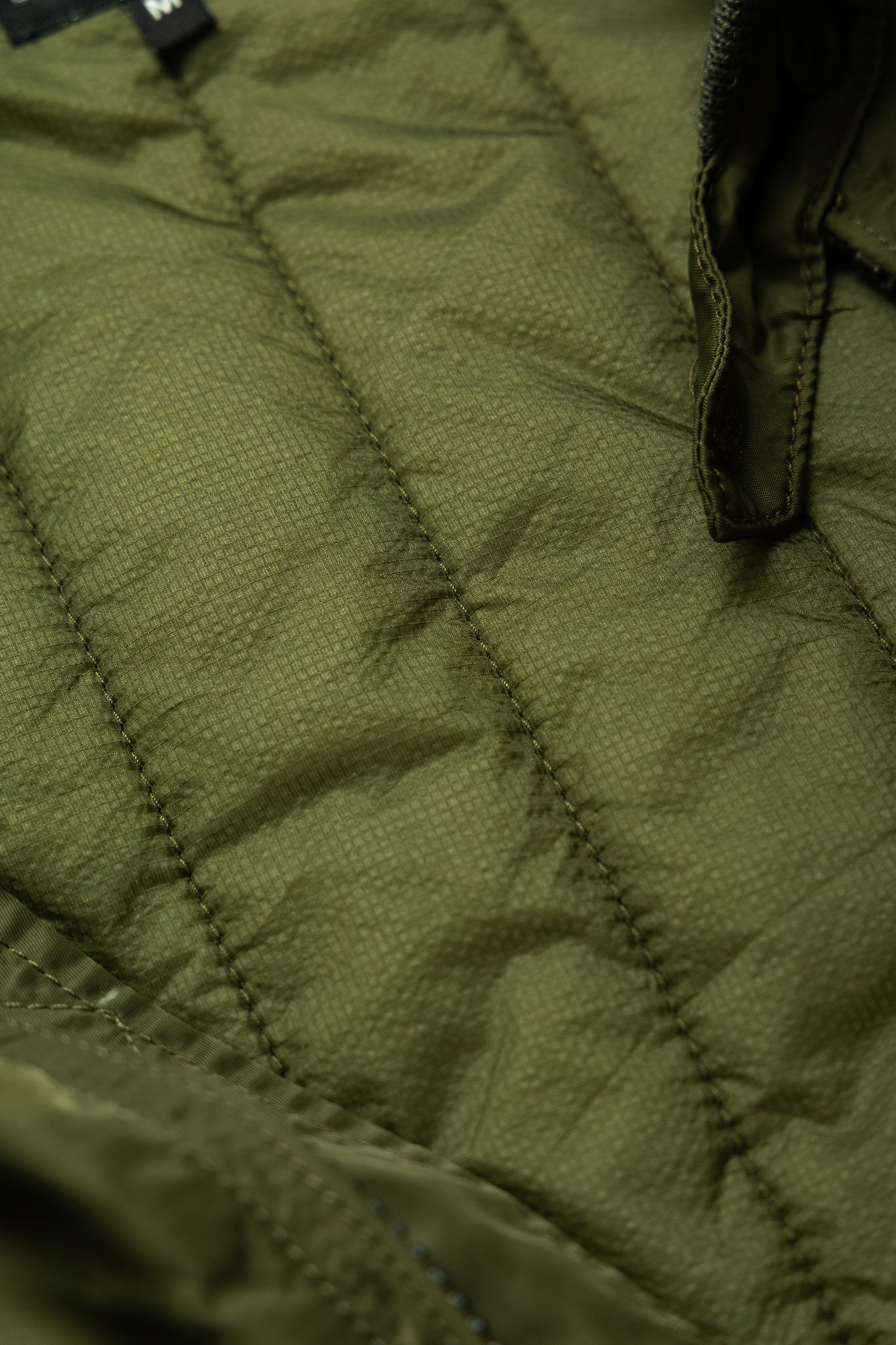 LL Jacket Flight Satin Nylon - Olive