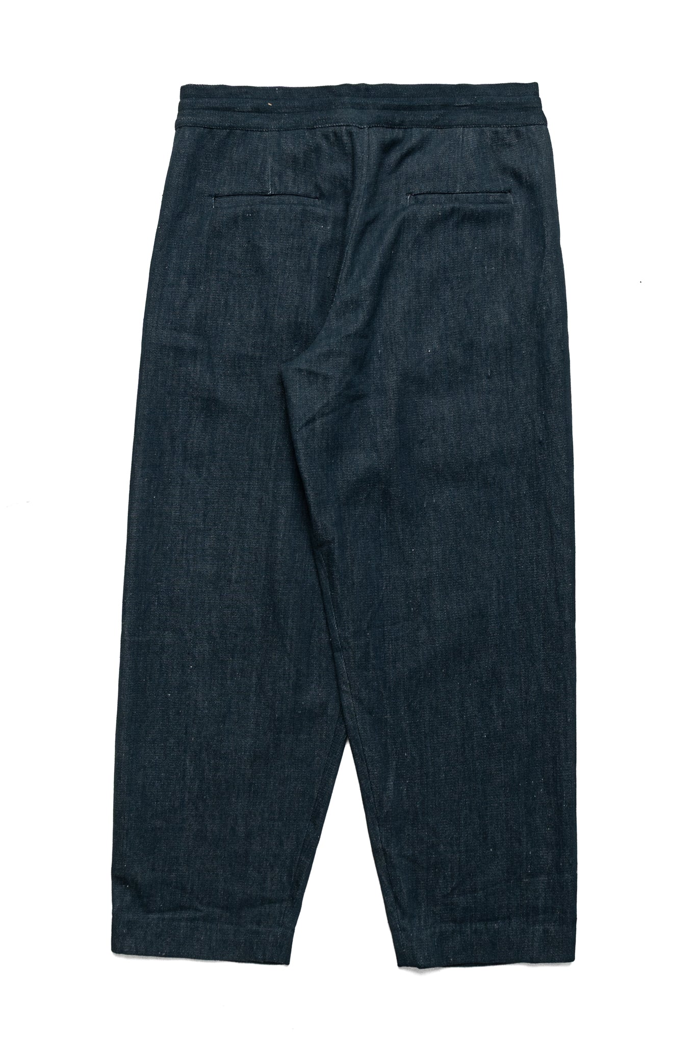 Pleated Trousers - Midnight Indigo